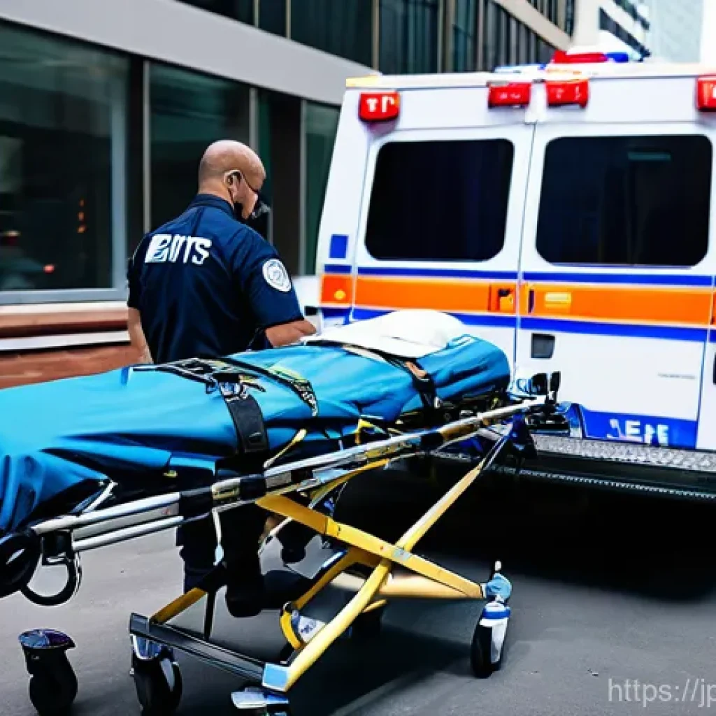 응급구조사 응급호출 시뮬레이션 - **Prompt 1: High-Pressure Emergency Response**
    "A highly detailed, realistic image of a team of ...