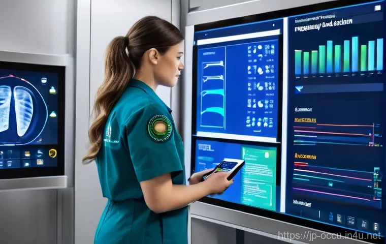 응급구조사 응급호출 시뮬레이션 - **Prompt 2: Advanced VR Simulation Training**
    "A vivid, dynamic image depicting emergency medica...