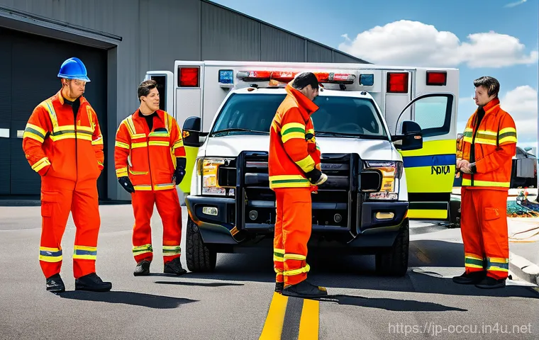 응급구조사와 물리적 피로 관리 - Here are three detailed image generation prompts in English, designed to be age-appropriate and avoi... 응급구조사와 물리적 피로 관리 - Here are three detailed image generation prompts in English, designed to be age-appropriate and avoi...